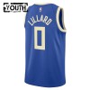 Dres Milwaukee Bucks Damian Lillard Nike 2024-25 City Edition Plava Swingman - Dječji
